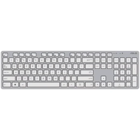 TECLADO + RATON WIRELESS W5000 BLANCO ASUS